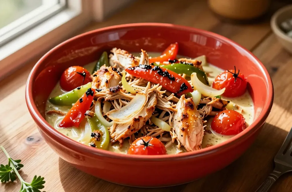 Crockpot Chicken Shawarma Bowl: Easy Weeknight Win