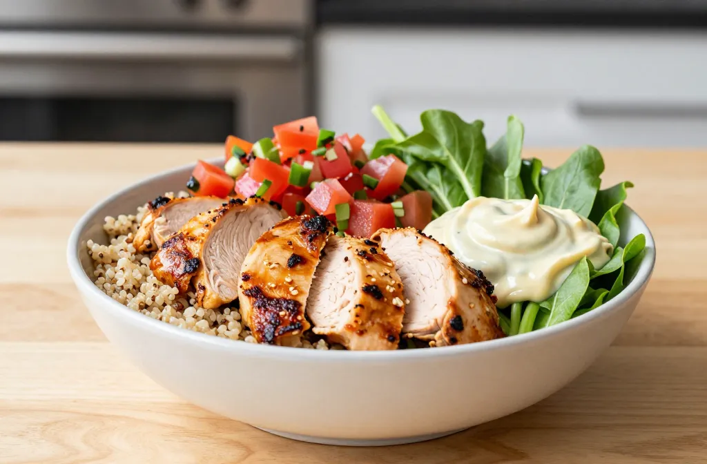 High Protein Bang Bang Chicken Bowls: Lunch That Pops