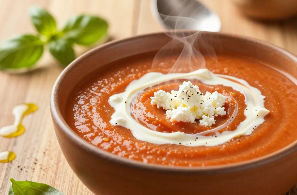 Cottage Cheese Tomato Soup: Cozy, Creamy, Bold