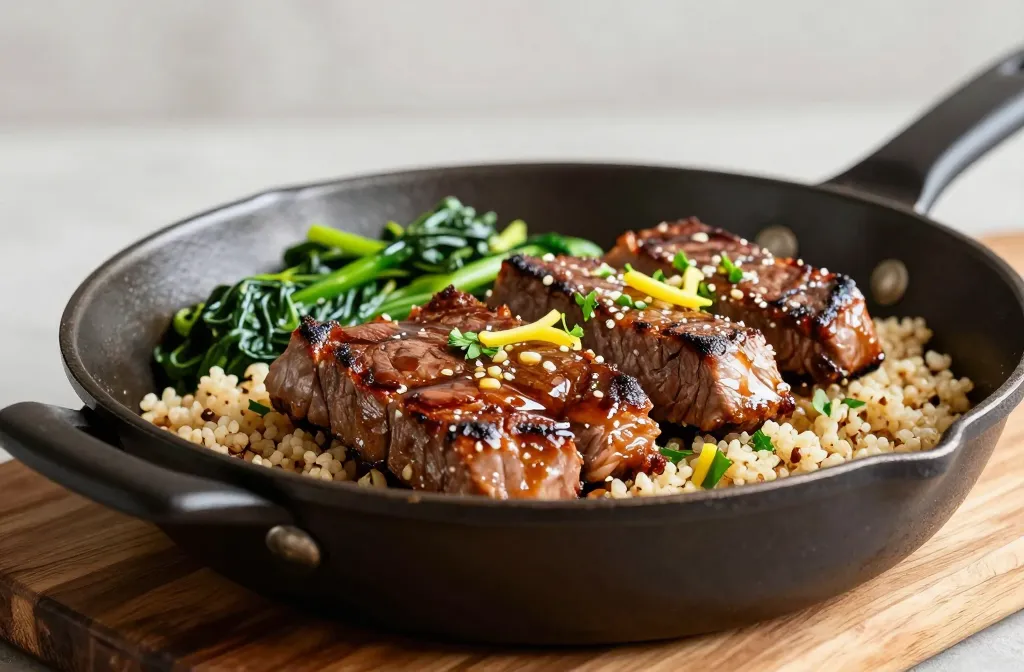 Garlic Butter Steak Protein Bowls: Weeknight Win