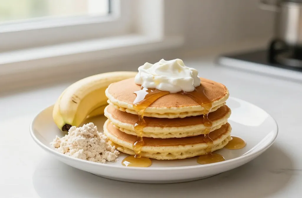High Protein Banana Blender Pancakes That Wow Breakfast