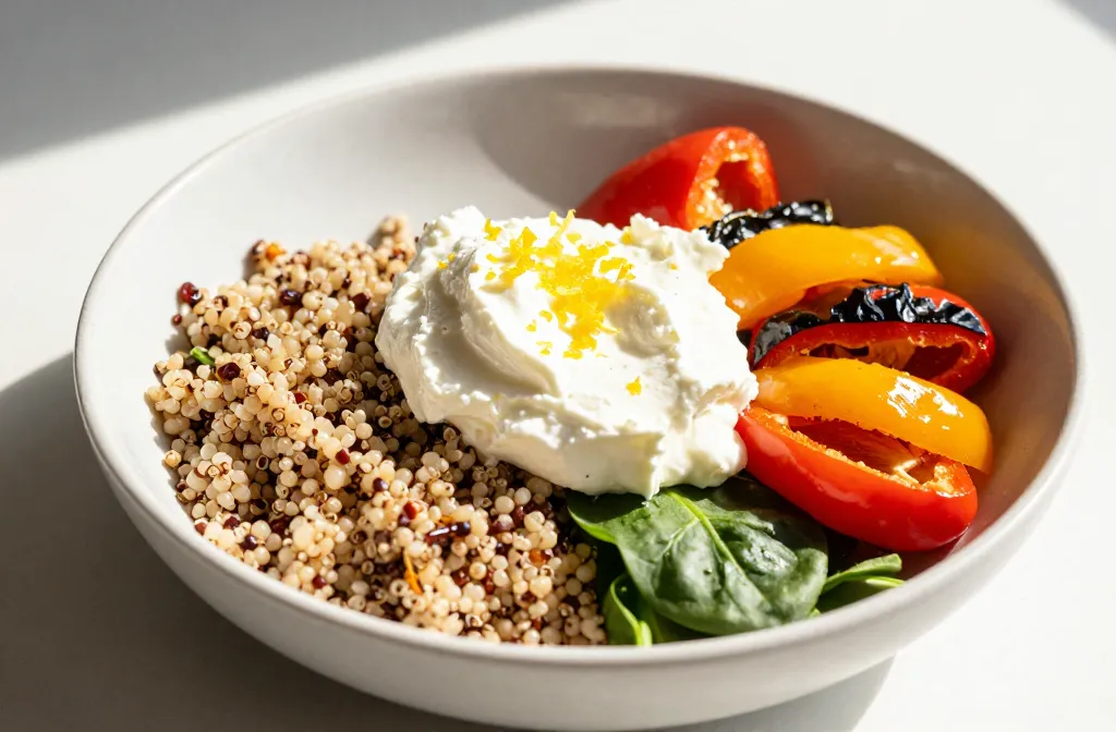 Lemon Ricotta Protein Bowls: Sunshine Lunch Power