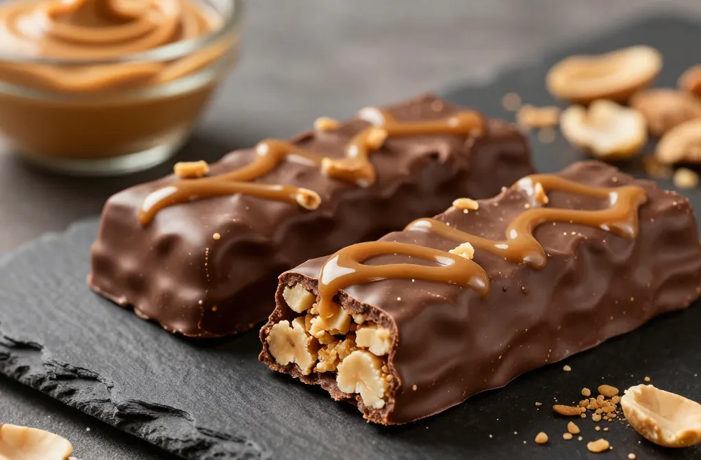 Chocolate Peanut Butter Crunch Protein Bars: Irresistible Bite-Sized Fuel