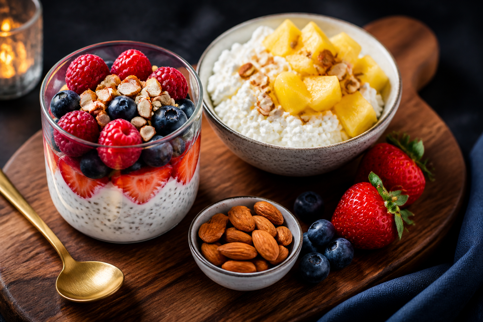 10 High Protein Late-Night Snacks Under 300 Calories That Satisfy
